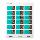 Adresetiketten Etiket (Full Sheet)