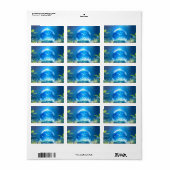 Adresetiketten Etiket (Full Sheet)