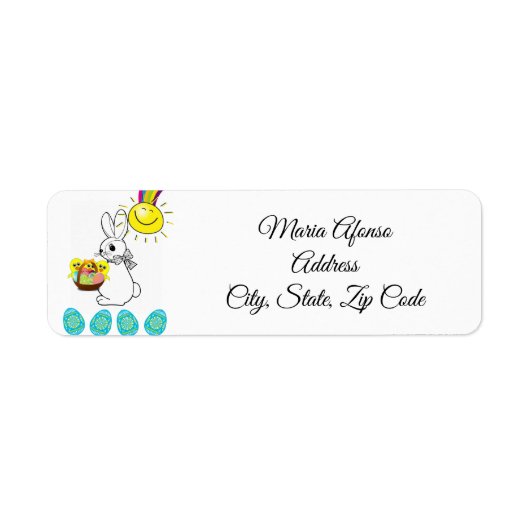 Adresetiketten Etiket (Voorkant)