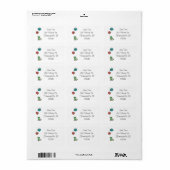 Adresetiketten Etiket (Full Sheet)