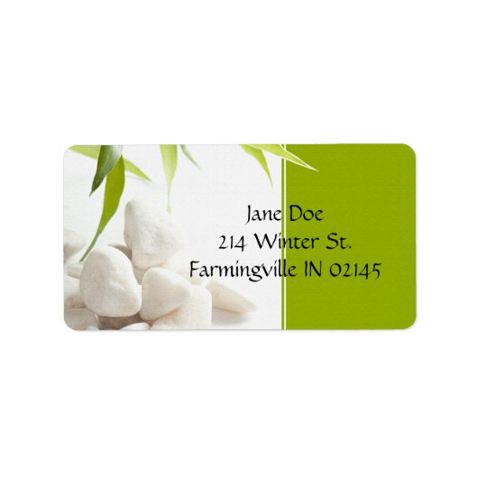 Adresetiketten Etiket (Voorkant)