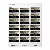 Adresetiketten Etiket (Full Sheet)