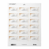 Adresetiketten Etiket (Full Sheet)