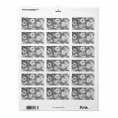 ADRESETIKETTEN KOELE ECO STIJL ONTWERP ETIKET (Full Sheet)