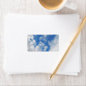 ADRESETIKETTEN KOELE ECO STIJL ONTWERP ETIKET (Insitu)