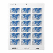 ADRESETIKETTEN KOELE ECO STIJL ONTWERP ETIKET (Full Sheet)