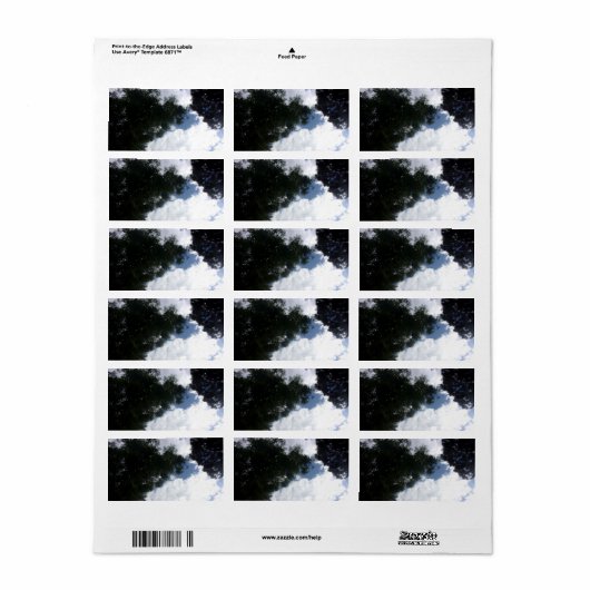 ADRESETIKETTEN KUNST EN DESIGN ETIKET (Full Sheet)