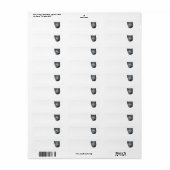 ADRESETIKETTEN KUNST EN DESIGN ETIKET (Full Sheet)