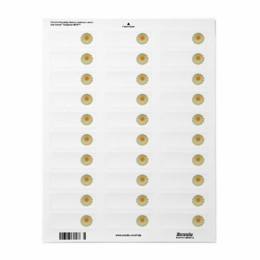 ADRESETIKETTEN KUNST EN DESIGN ETIKET (Full Sheet)