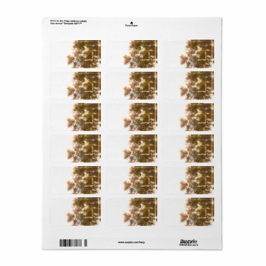 ADRESETIKETTEN KUNST EN DESIGN ETIKET (Full Sheet)