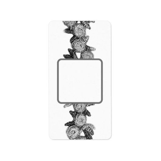 ADRESETIKETTEN KUNST EN DESIGN STIJL ETIKET (Voorkant)