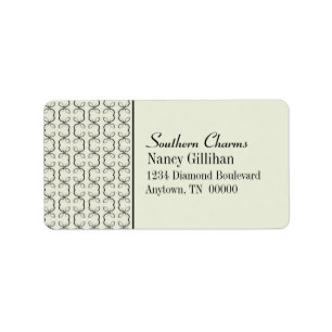 Adresetiketten landlijnen etiket