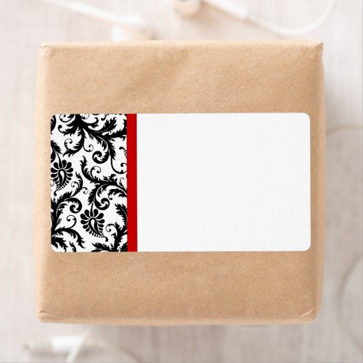 Adresetiketten met kerstDamascus - Etiket (Insitu)