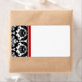 Adresetiketten met kerstDamascus - Etiket (Insitu)
