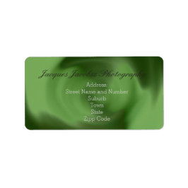 Adresetiketten met Retro Tie Dye Style Background Etiket