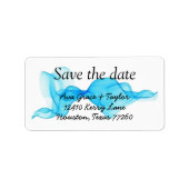 Adresetiketten opslaan op datum etiket (Voorkant)