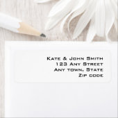 Adresetiketten sjablonen etiket (Insitu)