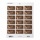 Adresetiketten Stickers Bierbrouwflesje Jongen (Full Sheet)