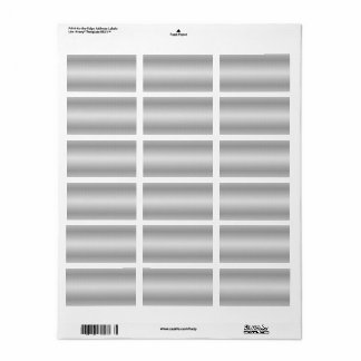 Adresetiketten van afdruk tot rand etiket