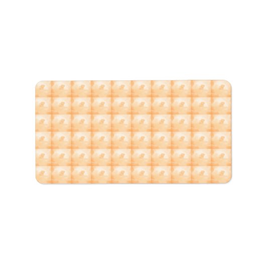 Adresetiketten van afdruk tot rand etiket (Voorkant)