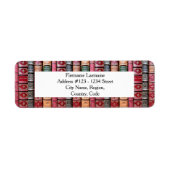 Adresetiketten van bibliopolies etiket (Voorkant)