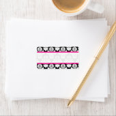 Adresetiketten van Damask Wedding Envelope Etiket (Insitu)