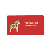 Adresetiketten van de ambachtsman etiket (Voorkant)