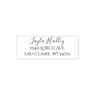 Adresetiketten van de familie, de Etiketten van he Zelfinktende Stempel