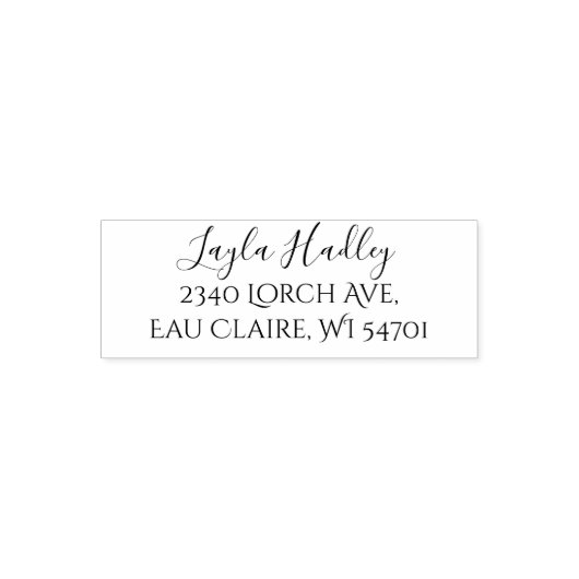 Adresetiketten van de familie, de Etiketten van he Zelfinktende Stempel (Design)