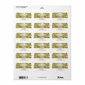 Adresetiketten van de Ierse Leprechauns Etiket (Full Sheet)