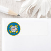 adresetiketten van de kustwacht etiket (Insitu)