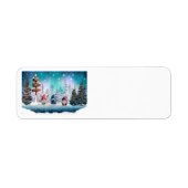 Adresetiketten van de Noordpool Etiket (Voorkant)