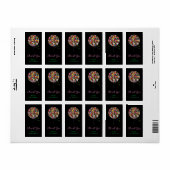 Adresetiketten van de Pop van de  van de flessenbl Etiket (Full Sheet)