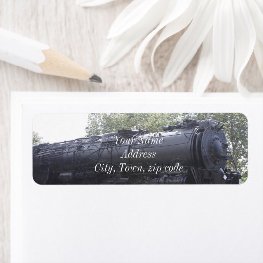 Adresetiketten van de treinmotor etiket (Insitu)