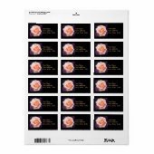 Adresetiketten van elk Roos Etiket (Full Sheet)