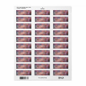 Adresetiketten van gemarmerde sterrenstelsels etiket (Full Sheet)