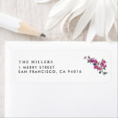 Adresetiketten van het Mediterrane Bougainvillea W Etiket (Insitu)