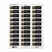 Adresetiketten van Shepherd Dog Etiket (Full Sheet)