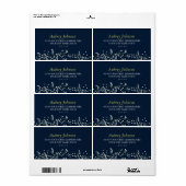 Adresetiketten van Sweet Baby's Etiket (Full Sheet)