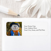 Adresetiketten: vogelverschrikker etiket (Insitu)