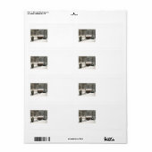 Adresetiketten voor bedekte brug etiket (Full Sheet)