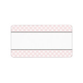 Adresetiketten voor de bekendmaking van de geboort etiket (Voorkant)