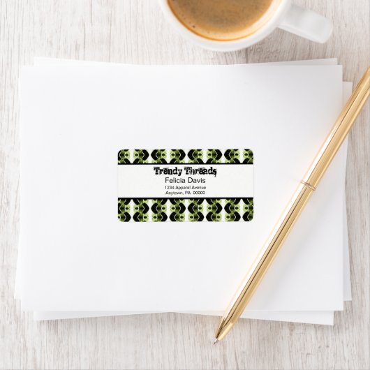 Adresetiketten voor dempingretro etiket (Insitu)