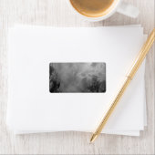 Adresetiketten voor gehakt Gothic Sky Etiket (Insitu)