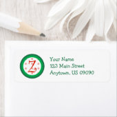 Adresetiketten voor kerstcadeautjes Z Etiket (Insitu)