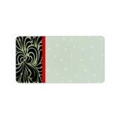 Adresetiketten voor kerstmis - etiket (Voorkant)