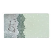 Adresetiketten voor kerstmis - etiket (Voorkant)
