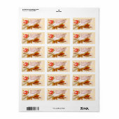 Adresetiketten voor kerstmis etiket (Full Sheet)