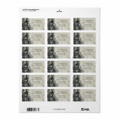 Adresetiketten voor kerstmis etiket (Full Sheet)