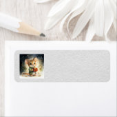 Adresetiketten voor kerstmuis etiket (Insitu)